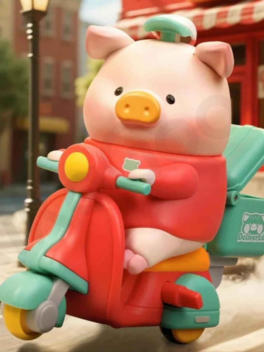 LuLu The Piggy Burger Express Movable Series NIB
